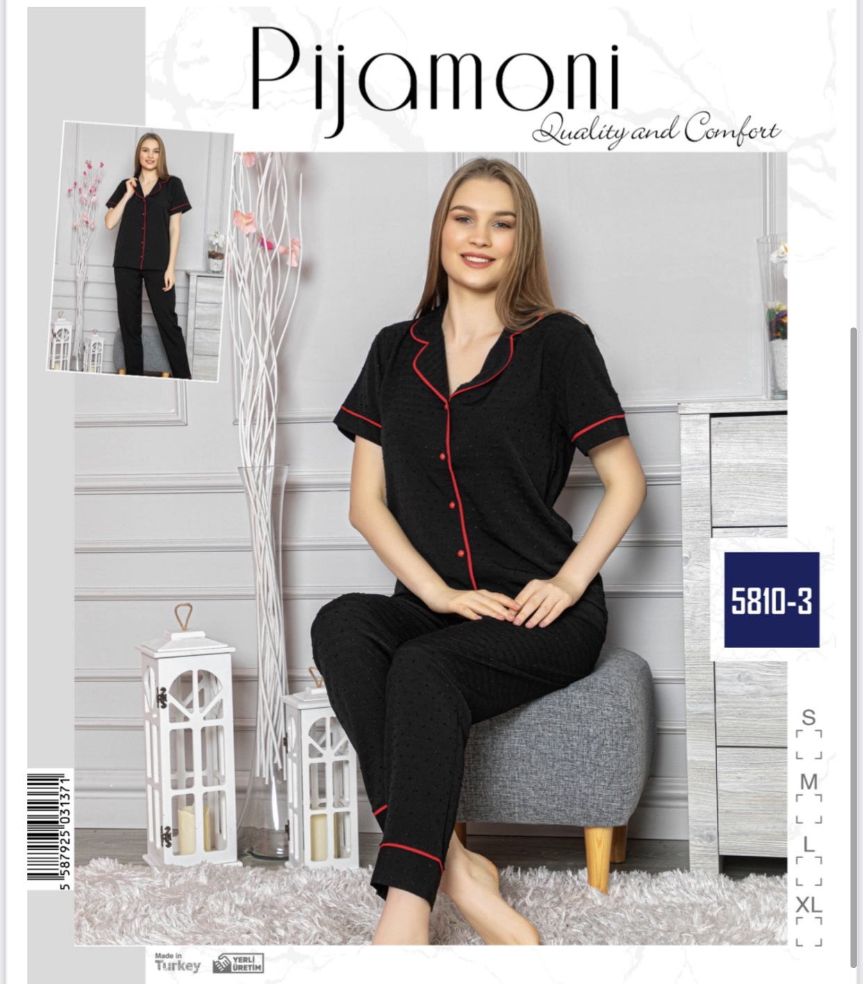 Женская пижама Pijamoni 5810-3
